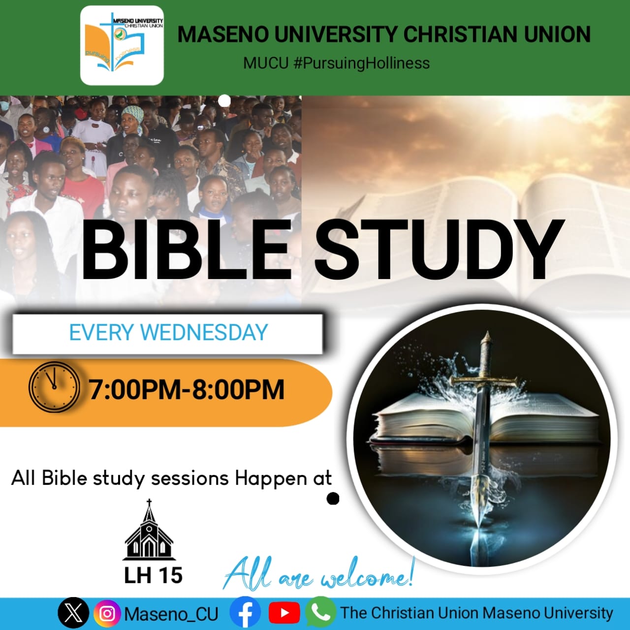 Wednesday Prayers & Bible Study